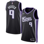 Maillot NBA Sacramento Kings Kevin Huerter Nike 2023-24 Icon Edition Noir Swingman - Homme